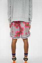 Load image into Gallery viewer, Blossom Varsity Shorts (Sand/Brown/Pink) - likesushi