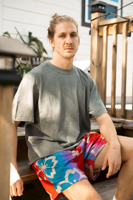 Blossom Mesh Shorts (Summer Fade 2 / 6