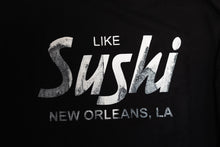 Load image into Gallery viewer, Dueling Tigers + City Logo Longsleeve T-Shirt (Black) - likesushi
