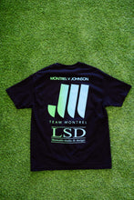 Load image into Gallery viewer, Team Montrel/LSD Fight Week T-Shirt (Black/Gradient) - likesushi
