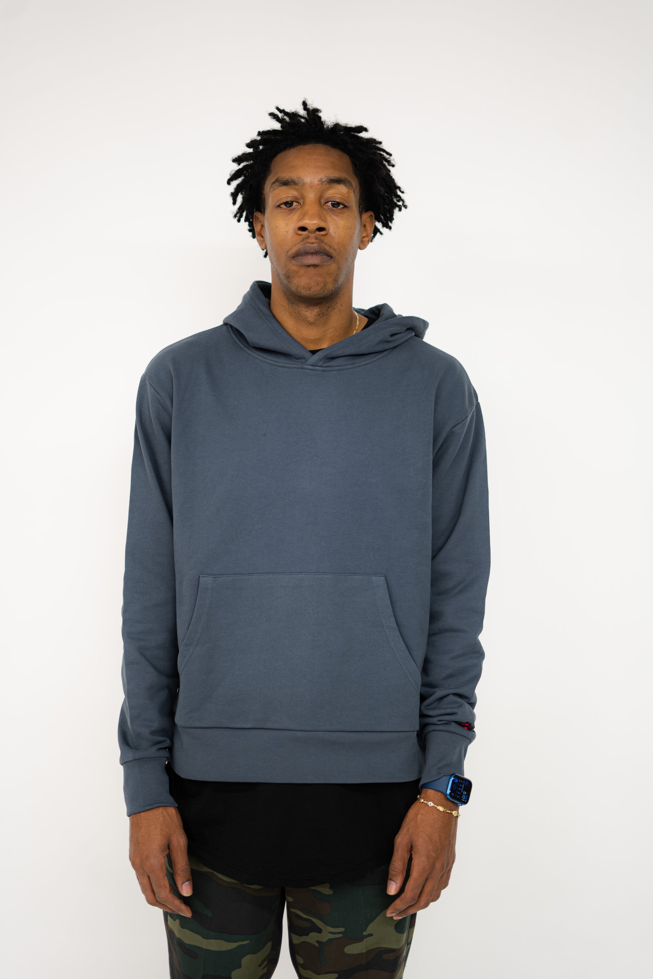 Classic Hooded Sweatshirt (It’s like this dark cold blue) - likesushi