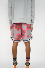 Load image into Gallery viewer, Blossom Varsity Shorts (Sand/Brown/Pink) - likesushi
