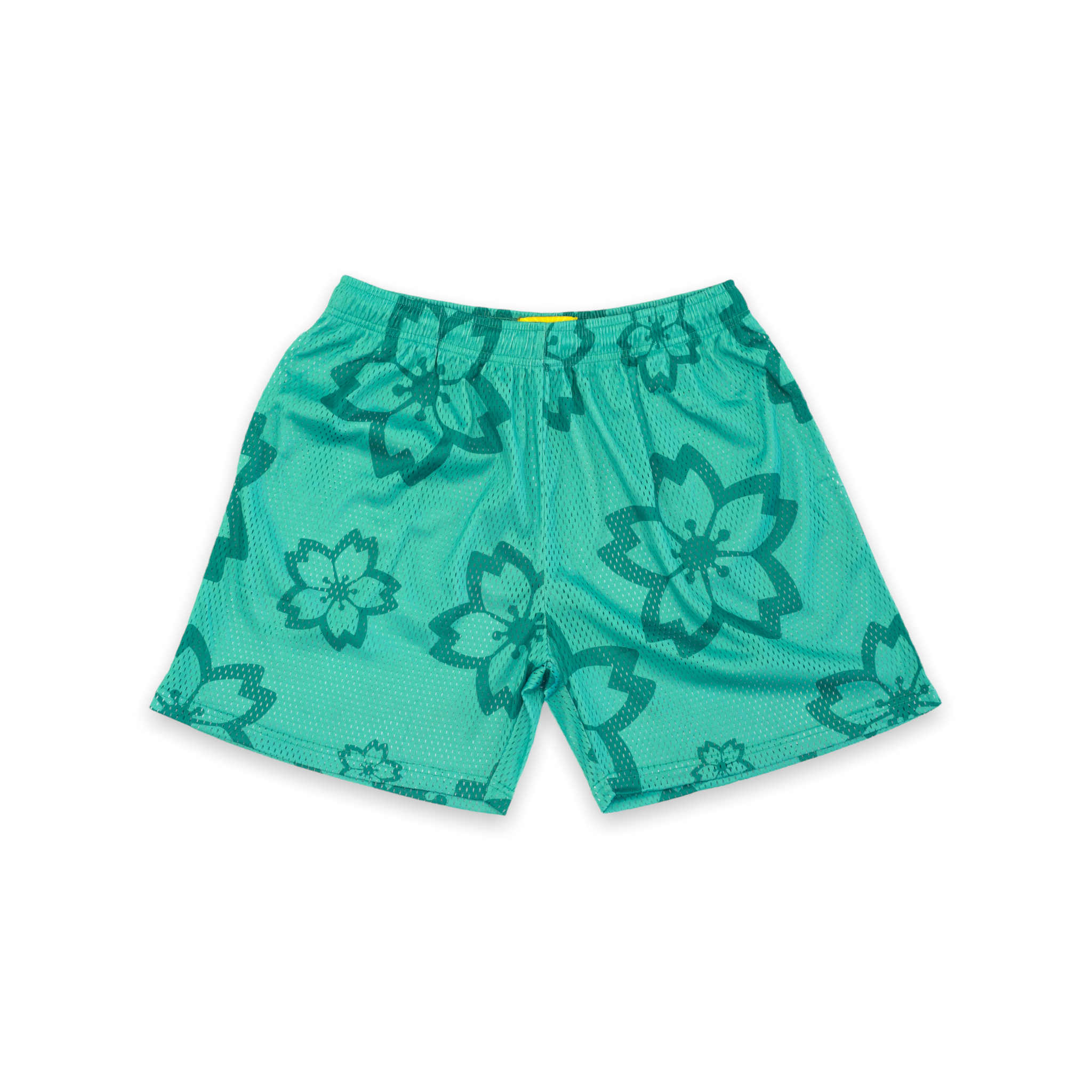 Blossom Mesh Shorts (Griffin/Green) - likesushi