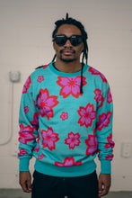 Load image into Gallery viewer, Blossom Pattern Crewneck Sweatshirt - likesushi
