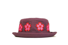 Load image into Gallery viewer, Blossom Crown Bucket Hat (Mauve) - likesushi
