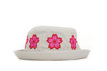Load image into Gallery viewer, Blossom Crown Bucket Hat (Off White) - likesushi
