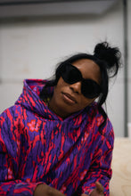 Load image into Gallery viewer, Blossom Everyday Camo Hooded Sweatshirt (Purple) - likesushi
