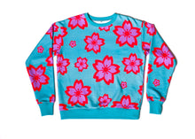 Load image into Gallery viewer, Blossom Pattern Crewneck Sweatshirt - likesushi
